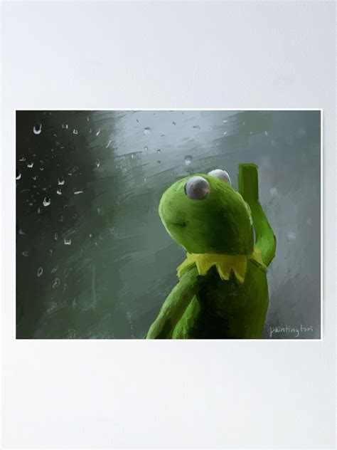 create kermit meme|kermit looking out window meme.